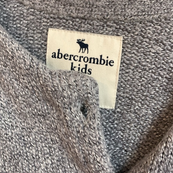 Abercrombie kids Girls school sweater size 13/14 grey new with tags - Picture 8 of 10